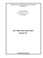Lập trình cho Pocket PC