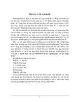 Cơ hội và thách thức của các NHTMVN trước ngưỡng cửa VN gia nhập WTO