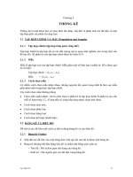 Giáo trình: Chương I: Thống kê