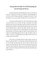 Chủ tịch Hồ Ch Minh với vấn đề bồi dư&.doc