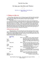 Kỹ thuật giao diện Windows