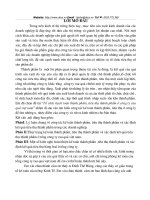 Tổ chức hạch toán thành phẩm, tiêu thụ thành phẩm ở công ty rau quả việt nam.doc