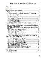 MỘT SỐ KIẾN NGHỊ ĐỂ HOÀN THIỆN CÔNG TÁC QUẢN TRỊ NHÃN HIỆU CỦA DOANH NGHIỆP.doc.DOC