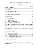 SỰ TỒN TẠI KHÁCH QUAN CỦA TÍN DỤNG TRONG NỀN SẢN XUẤT HÀNG HOÁ.DOC