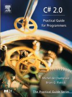 C Sharp 2.0 Practical Guide For Programmers