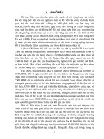 Lý luận chung về CNH - HĐH nông nghiệp nông thôn.DOC