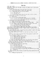 GIẢI PHÁP NÂNG CAO HIỆU QUẢ TÍN DỤNG TẠI NGÂN HÀNG NÔNG NGHIỆPVÀ PHÁT TRIỂN NÔNG THÔN huyện THƯỜNG TÍN HÀ TÂY.DOC