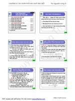 Các phân phối xác suất đặc biệt