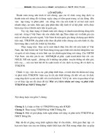 Một số ý kiến nhằm mở rộng và phát triển TTKDTM tại chi nhánh ngân hàng Đống Đa.doc