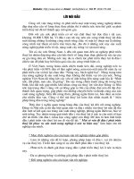 Một số vấn đề đầu tư thủy lợi phát triển nông nghiệp ở nước ta.DOC