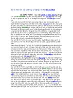 Giá trị nhân văn cao quí trong sự nghiệp văn hoá Hồ Chí Minh.doc