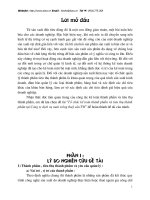 Tổ chức kế toán thành phẩm và tiêu thụ thành phẩm tại Công ty dịch vụ nuôi trồng thuỷ sản TW.doc