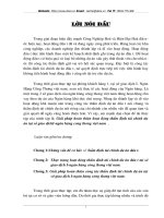 Những Giải pháp hoàn thiện hoạt động thẩm định tài chính dự án tạị sở giao dịchI-ngân hàng công thương việt nam .DOC