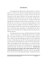 Giải pháp tăng cường hoạt động khai thác nghiệp vụ BH xây dựng lắp đặt tại Tổng công ty cổ phần BH Dầu khí Việt Nam(PVI).DOC
