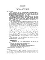 Các mã xác thực