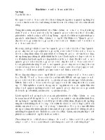 Bàn thêm về vấn đề cơ bản của triết học