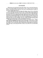 Hoàn thiện công tác marketing tại công ty Cao Su Sao vàng.DOC
