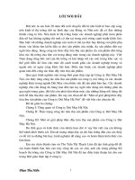 Một số giải pháp thúc đẩy tiêu thụ sản phẩm của Công ty Dệt May Hà Nội.doc