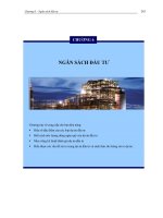 Ngân sách đầu tư