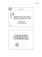 Nâng cao quản trị tài chính