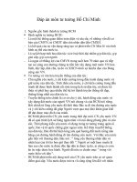 Đáp án môn tư tưởng Hồ Chí Minh.doc