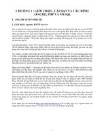 Apache php và MySQL