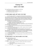 Lập trình con trỏ