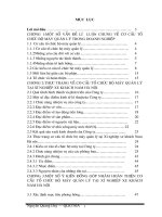 Một số biện pháp nhằm củng cố và hoàn thiện cơ cấu tổ chức bộ máy quản lý tại xí nghiệp xe khách Nam Hà Nội.DOC