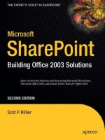 Microsoft Share Point Building Office 2003 Solutions 2nd Edition
