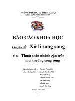 XỬ LÝ SONG SONG.doc