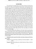 Một số giải pháp marketing nhằm đẩy mạnh tiêu thụ hoạt động cho công ty Dệt Kim HN.DOC