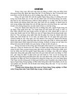 Thực trạng và kiến nghị thanh toán ko dùng tiền mặt tại ngân hàng nông nghiệp.doc.DOC