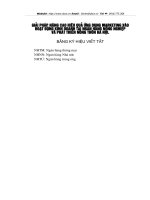 Nâng cao hiệu quả kinh doanh của ngân hàng nông nghiệp và phát triển nông thôn HN.DOC