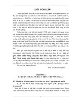 Một số giải pháp nhằm tăng cường thu hút đầu tư trực tiếp nước ngoài vào Việt Nam trong giai đoạn hiện nay.doc