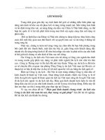 Hiệu quả kinh doanh chương trình du lịch của công ty di lịch HN Việt nam, thực trạng và giải pháp.doc