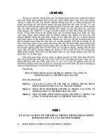 MỘT SỐ BIỆN PHÁP GIẢM CHÍ PHÍ LƯU THÔNG TẠI CÔNG TY .doc.DOC