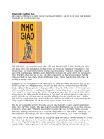 Về số phận của Nho giáo