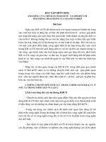 Quan điểm lịch sử cụ thể đối với quá trình phát triển KT