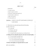Nâng cao năng lực cạnh tranh của công ty Shell Việt Nam trên thị trường hóa chất Polyols ở Việt Nam.pdf