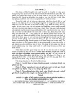 Hoàn thiện kế toán chi phí sản xuất và tính giá thành sản phẩm trong doanh nghiệp xây lắp.DOC