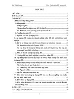 Điều kiện, khả năng áp dụng hệ thống JIT (just in time) trong các doanh nghiệp sản xuất và lắp ráp ô tô Việt Nam.doc