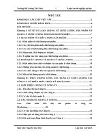 Một số giải pháp hoàn thiện công tác quản lý chất lượng tại Công ty Cổ Phần Phát Triển Kỹ Thuật NDT.doc