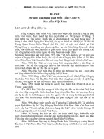 Sơ lược quá trình phát triển Tổng Công ty.DOC