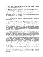 KHÁI QUÁT VỀ CHI NHÁNH NGÂN HÀNG NÔNG NGHIỆP VÀ PHÁT TRIỂN NÔNG THÔN HÀ NỘI.DOC