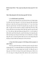 Thực trạng hoạt động thị trường ngoại hối ở Việt Nam.DOC