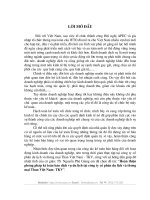 Hoàn thiện phương pháp kế toán bán dịch vụ du lịch tại công ty cổ phần du lịch và thương mại Than Việt Nam- TKV.DOC