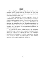 Tầm quan trọngcủa tín dụng ngân hàng trong nền kinh tế thị trường.DOC