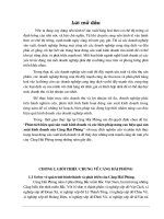 Thực trạng hiệu quả sản xuất kinh doanh và giải pháp năng cao hiệu quả sản xuất kinh doanh của Công ty Cảng Hải Phòng.doc