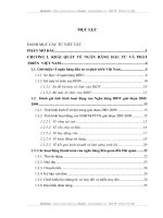 Xây dựng quan hệ hợp tác với cơ quan Hải quan để thực hiện tốt công tác thu thuế XNK qua Ngân hàng Đầu tư và phát triển Việt Nam BIDV.DOC