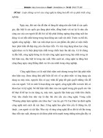 Luận chứng vai trò của công nghệ tự động hoá đối với sự phát triển công  nghiệp..DOC